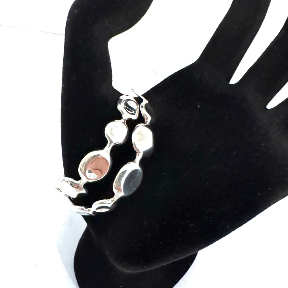 Ippolita 925 Sterling Silver Hoop Earrings